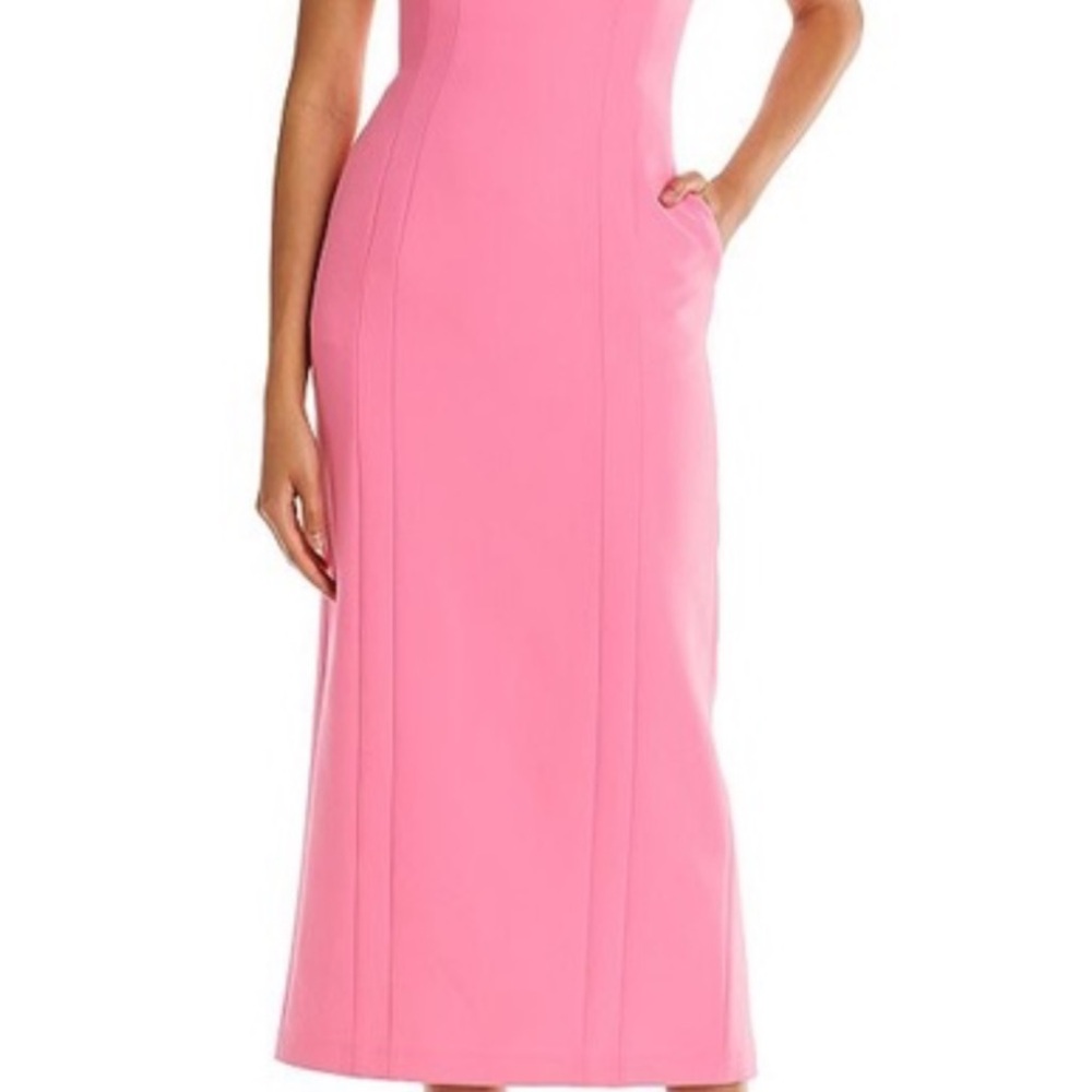 Elegant Pink Women's Dress